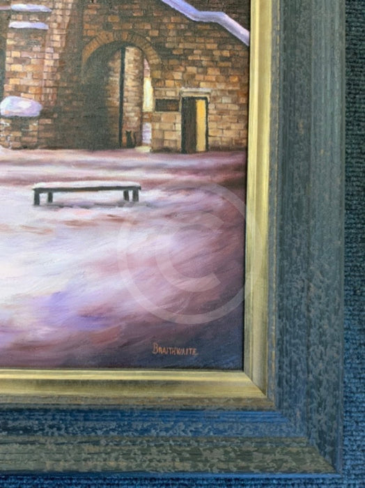 Silent Night, Bootham Bar - Original Oil by Mark Braithwaite