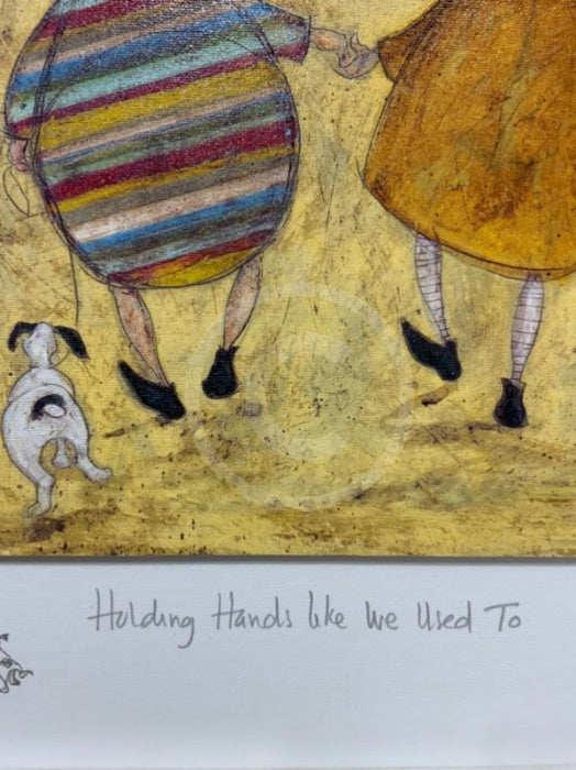 Holding Hands Like We Used To REMARQUE LIMITED EDITION by Sam Toft