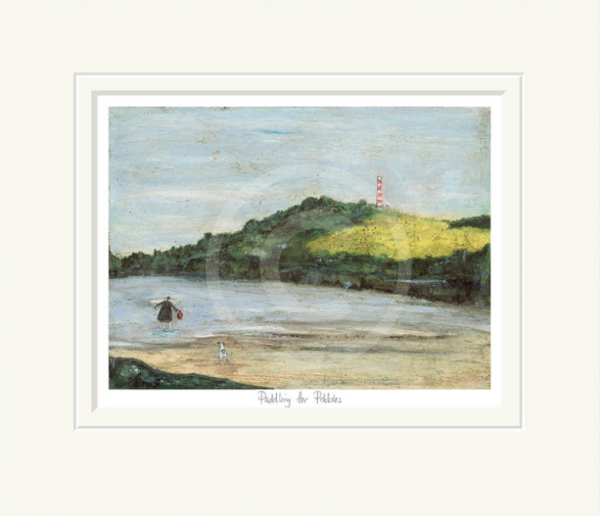 Paddling For Pebbles LIMITED EDITION by Sam Toft