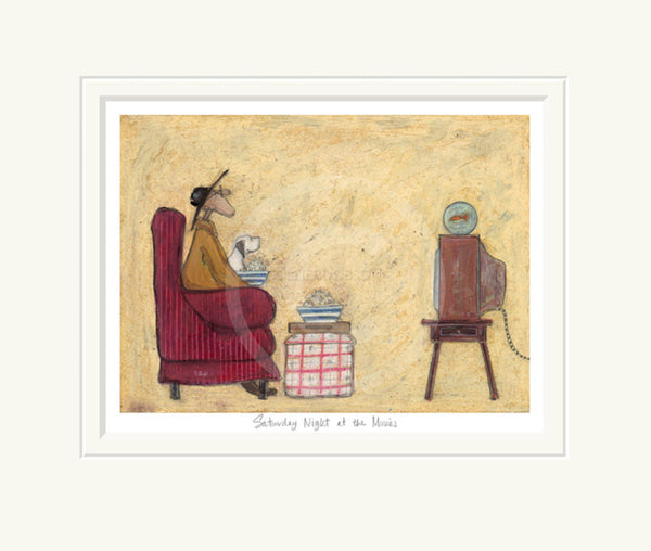 Saturday Night at the Movies LIMITED EDITION by Sam Toft LAST ONE