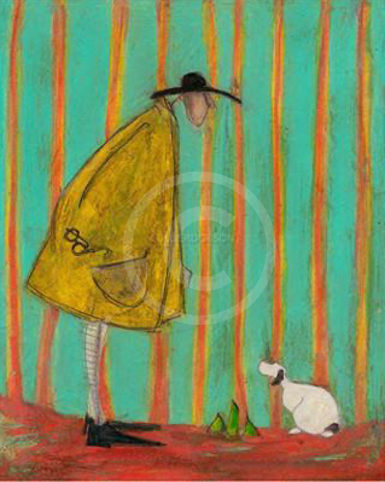 Three Green Sheets LIMITED EDITION by Sam Toft