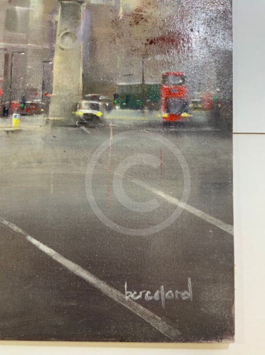 London Buses ORIGINAL PAINTING by Mark Beresford