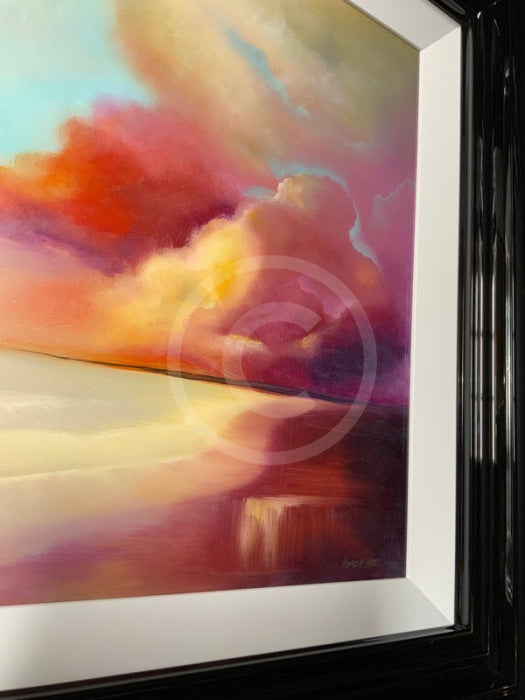 Sunset Beach (20x20") ORIGINAL PAINTING by Hamish Herd