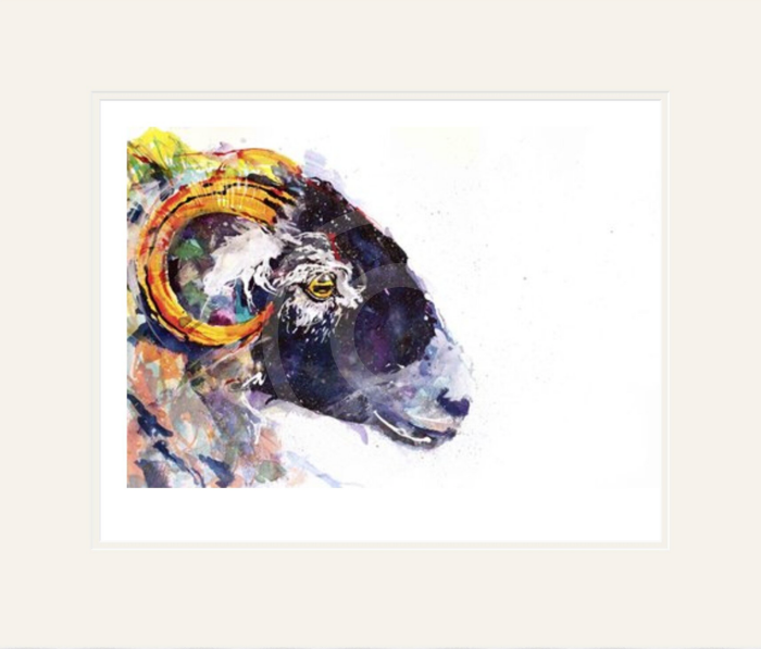 Swaledale, Limited Edition by Kate Stephens Mounted