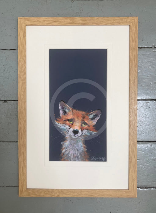 The Charmer By Nicky Litchfield Limited Edition Print Framed 281 Oak (B)