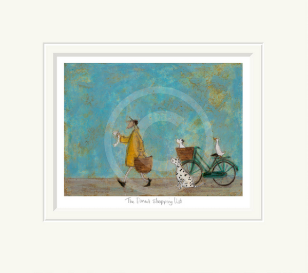 The Donut Shopping List LIMITED EDITION by Sam Toft