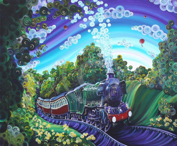 The Flying Scotsman Limited Edition Railway Print by Rayford