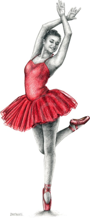 The Red Tutu 5 By Mark Braithwaite