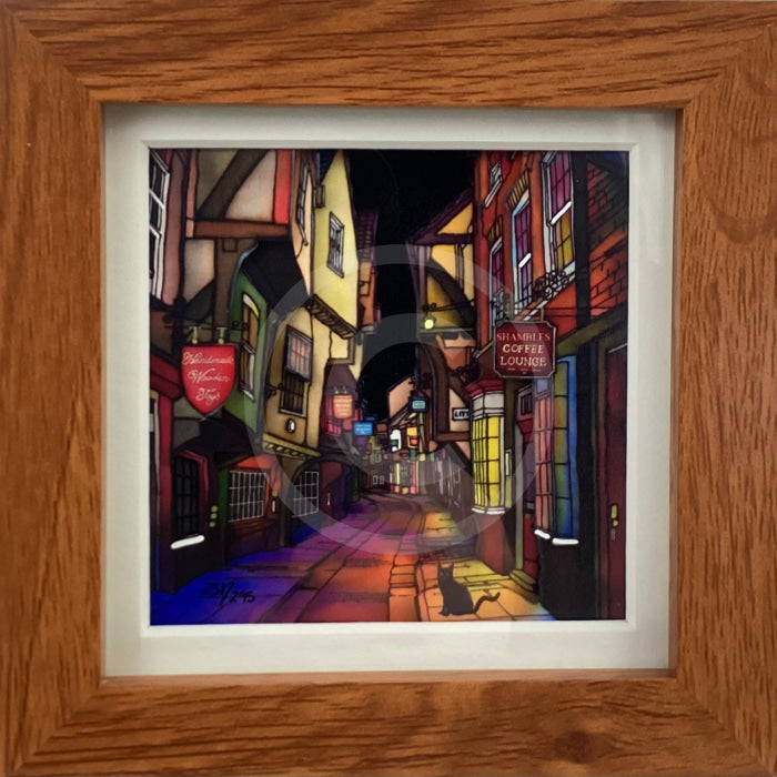 The Shambles Miniature 3D Frame By Jonathan Williams Brown