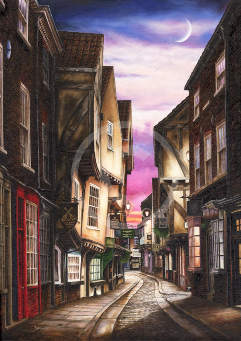 The Shambles at Twilight by Mark Braithwaite