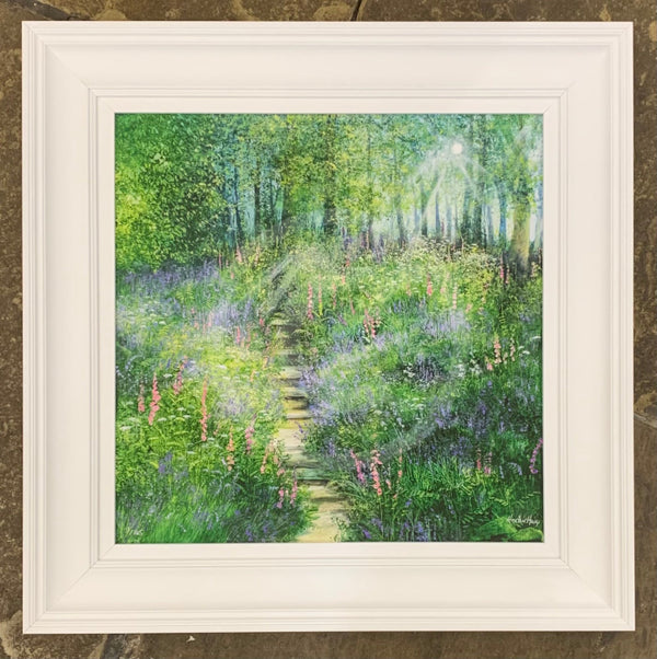 The Woodland Garden LIMTED EDITION by Heather Howe Framed