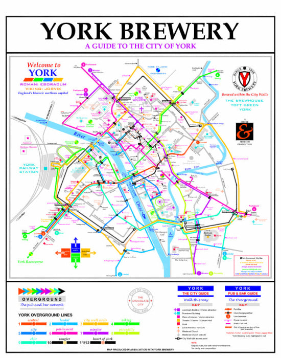 The York Overground Map