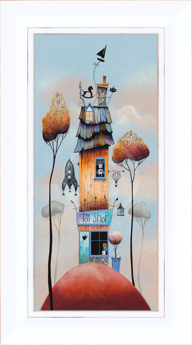 Toy Shop by Gary Walton Framed Limited Edition Canvas Print