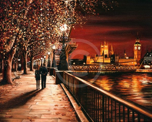 Westminster Walk By Mark Braithwaite -240 X 300Mm