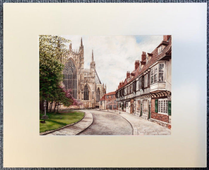 York Minster and St Williams College by Mark Braithwaite