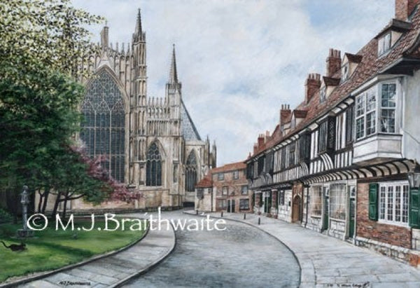 York Minster and St Williams College by Mark Braithwaite