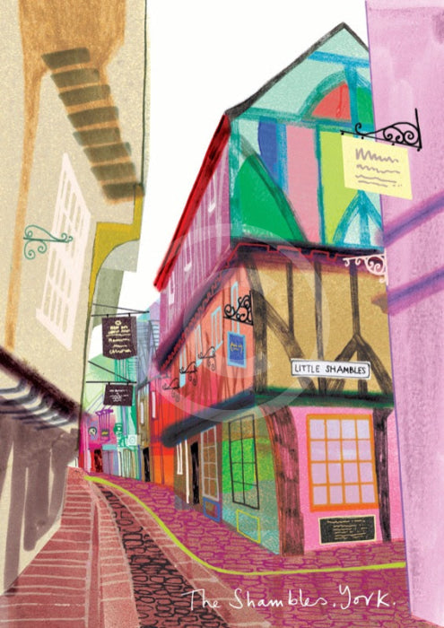 The Shambles, York, by Ilona Drew