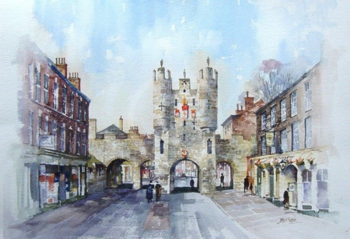 Micklegate Bar, York Print by John Sibson Limited Edition