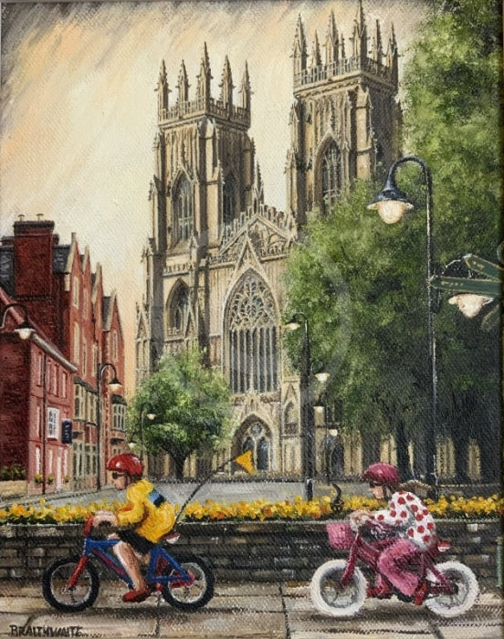 Le Race- York-Original Oil Painting by Mark Braithwaite